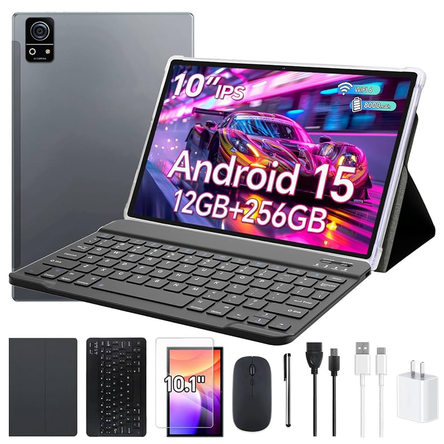 Android 15 タブレット 10インチ Wi-Fiモデル ケース付き Amazon.co.jp: 【専用ケースプレゼント】android15 タブレット